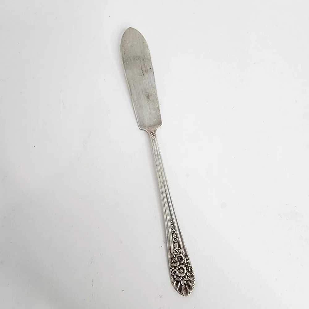 Wm Rogers Mfg. Co. AA IS‎ Jubilee Flatware Silverware Butter Knife - 1 Total C13